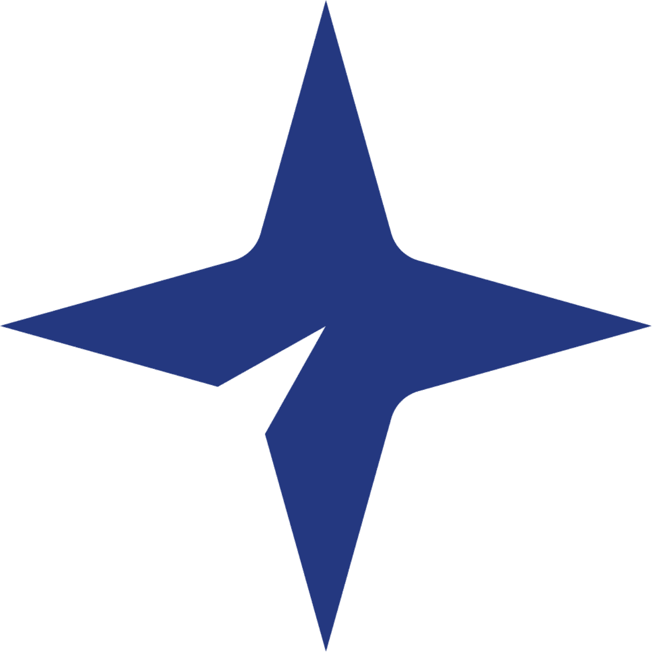 V1000 logo, enkel de ster groter.